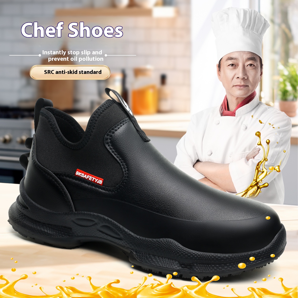 Shevalues ​​男性 Eva 下駄男性シェフシューズ - Kitchen Gadgets For Men のレビューと価格