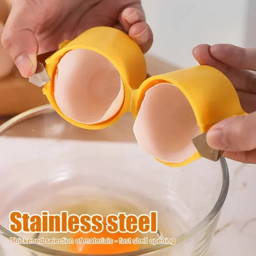 1/3 個-新しい卵殻オープナープレス卵殻セパレーターポータ - Egg Separator Tool のレビューと価格