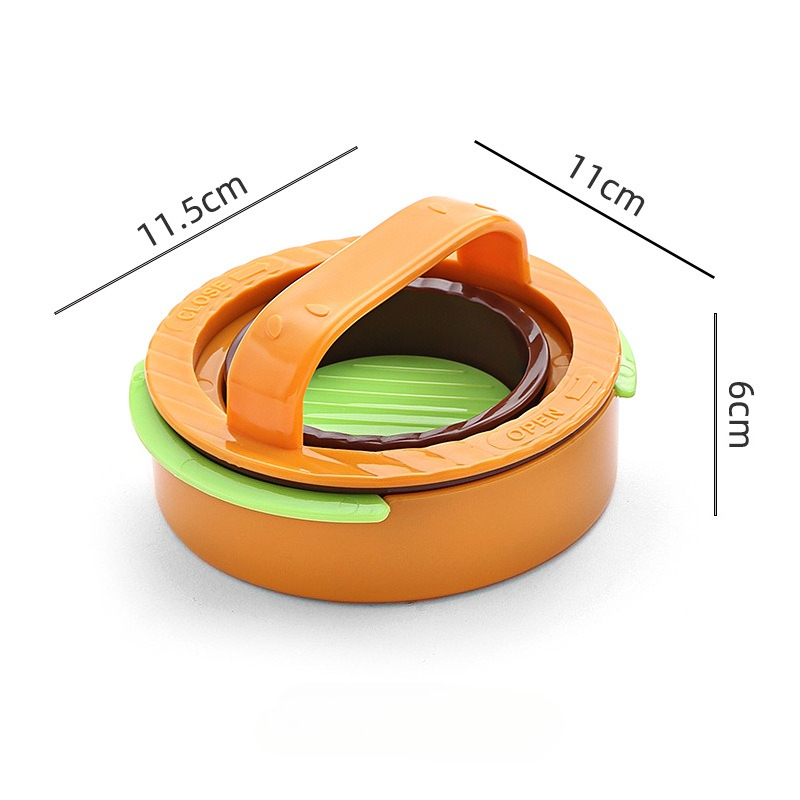 ホットラウンドハンバーガー バーガー プレス 牛肉グリル 食 - Kitchen Helper Gadgets のレビューと価格