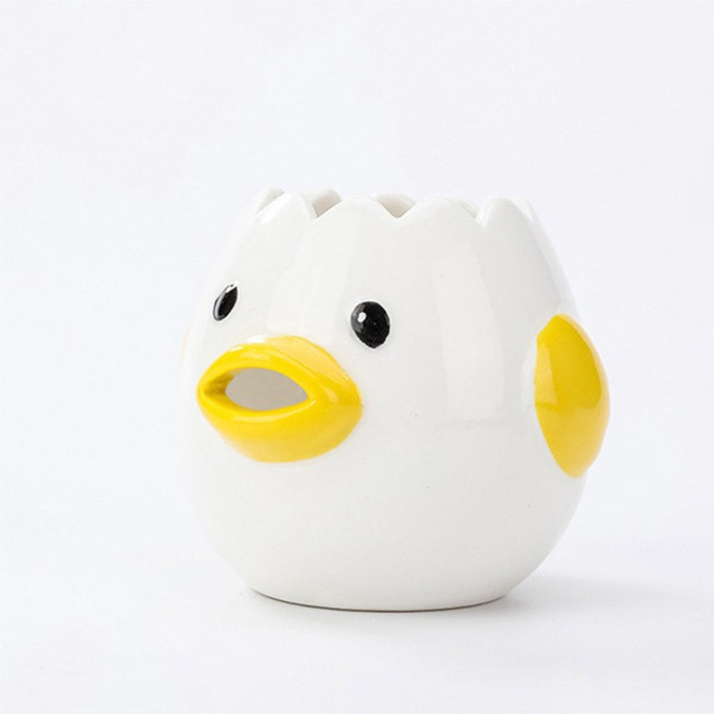 かわいいセラミック製卵分離器、実用的な卵フィルターキッチンベ - Egg Separator Tool のレビューと価格