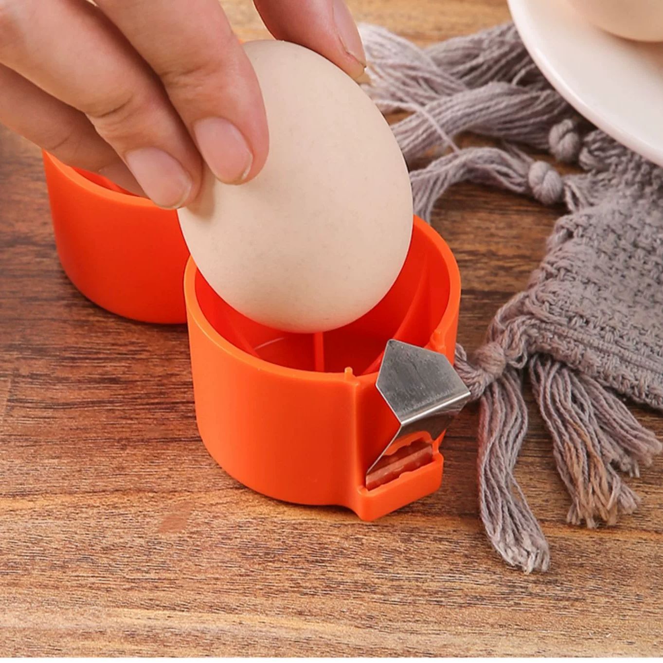 卵殻剥き器、卵白泡立て器、卵殻分離器、キッチン用ベーキング用 - Egg Separator Tool のレビューと価格