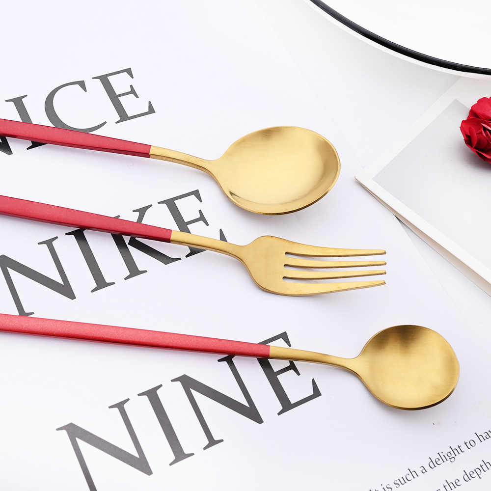 Drmfiy 黒ハンドルゴールドコーヒー食器セット 8/16 - Kitchen Gadgets Gold のレビューと価格