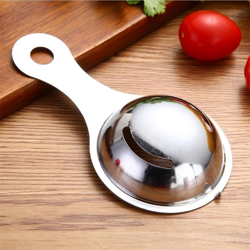 ステンレス鋼の卵分離器ストレーナーフィルター白い卵黄分離器キ - Egg Separator Tool のレビューと価格