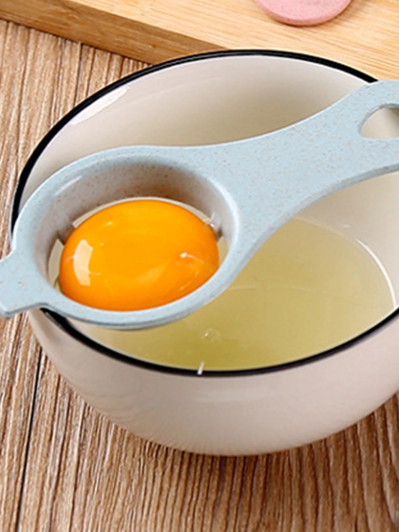 白と卵のフィルター分離器,キッチンツール,新品 - Egg Separator Tool のレビューと価格