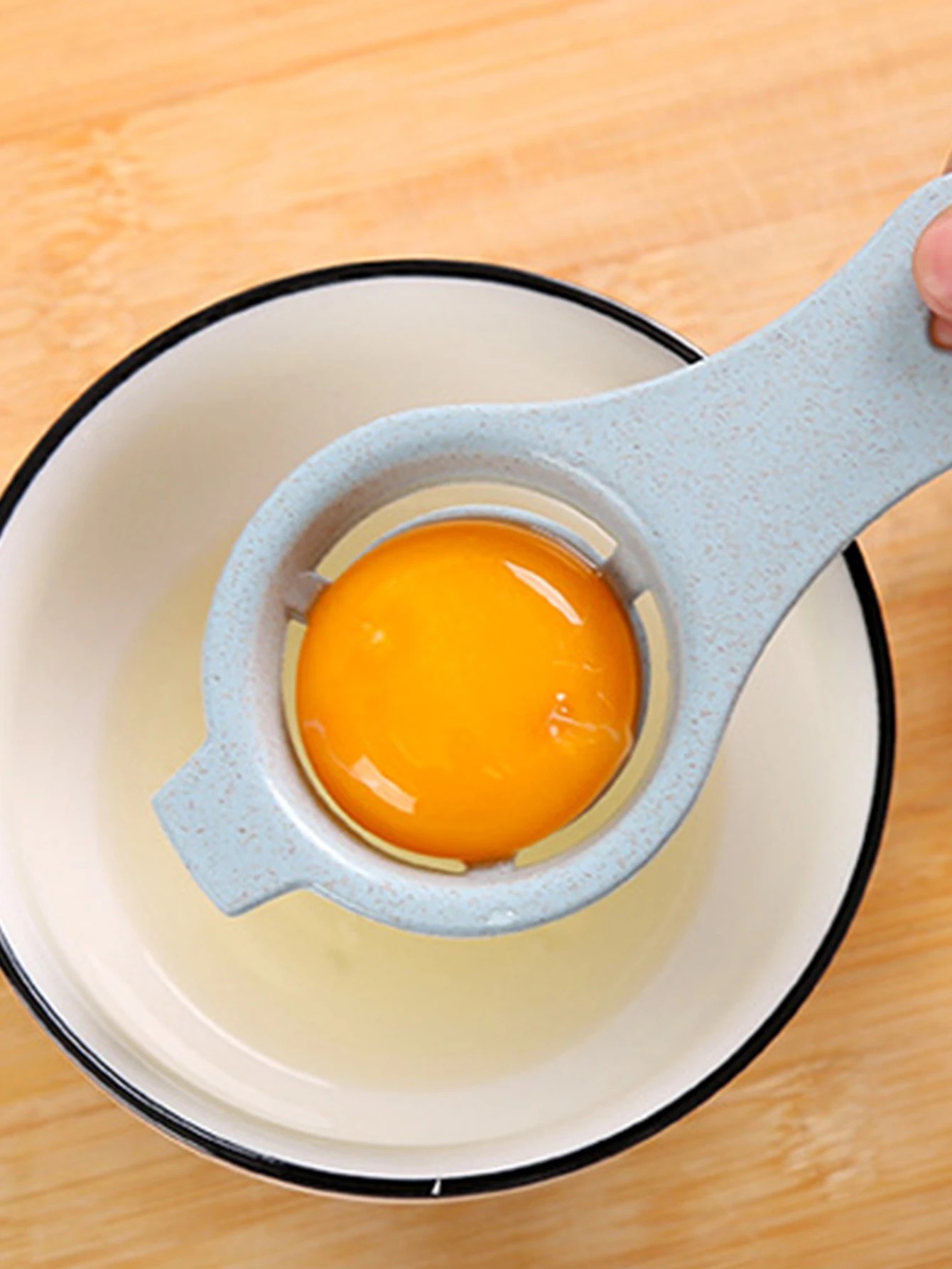 白と卵のフィルター分離器,キッチンツール,新品 - Egg Separator Tool のレビューと価格
