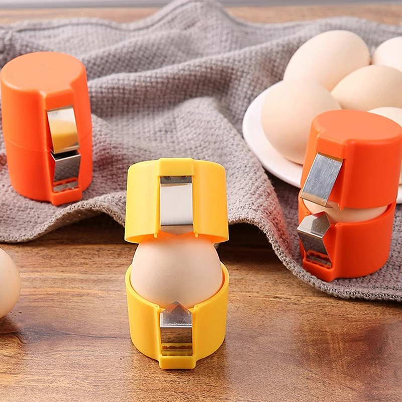 1個入り卵殻分離器、手持ち式卵殻オープナー、家庭用卵切断ツー - Egg Separator Tool のレビューと価格