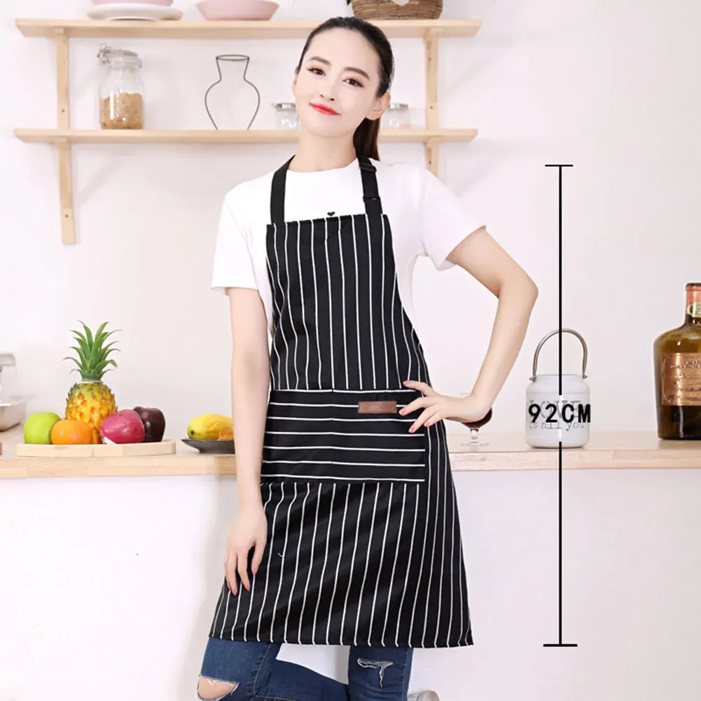メンズ・レディース兼用、多機能で軽量なストライプ柄のエプロン - Kitchen Helper Gadgets のレビューと価格