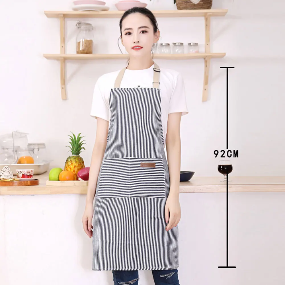 メンズ・レディース兼用、多機能で軽量なストライプ柄のエプロン - Kitchen Helper Gadgets のレビューと価格