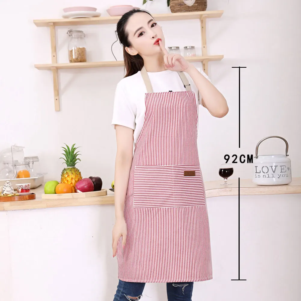 メンズ・レディース兼用、多機能で軽量なストライプ柄のエプロン - Kitchen Helper Gadgets のレビューと価格
