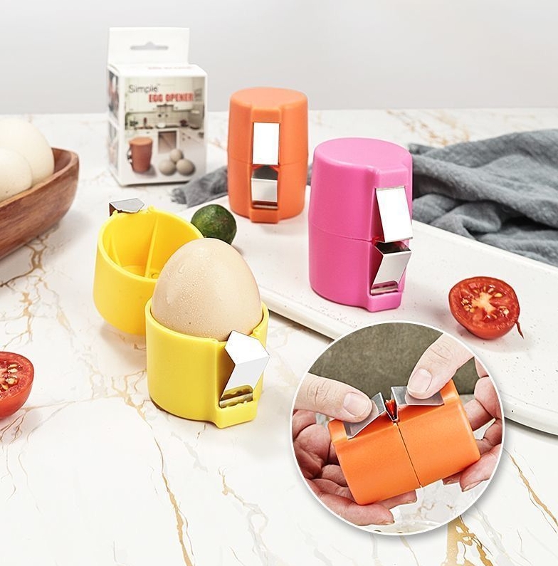 1PC クリエイティブ卵分離ツールプラスチックノンスティック - Egg Separator Tool のレビューと価格
