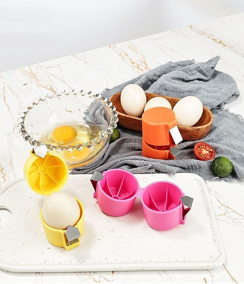 1PC クリエイティブ卵分離ツールプラスチックノンスティック - Egg Separator Tool のレビューと価格