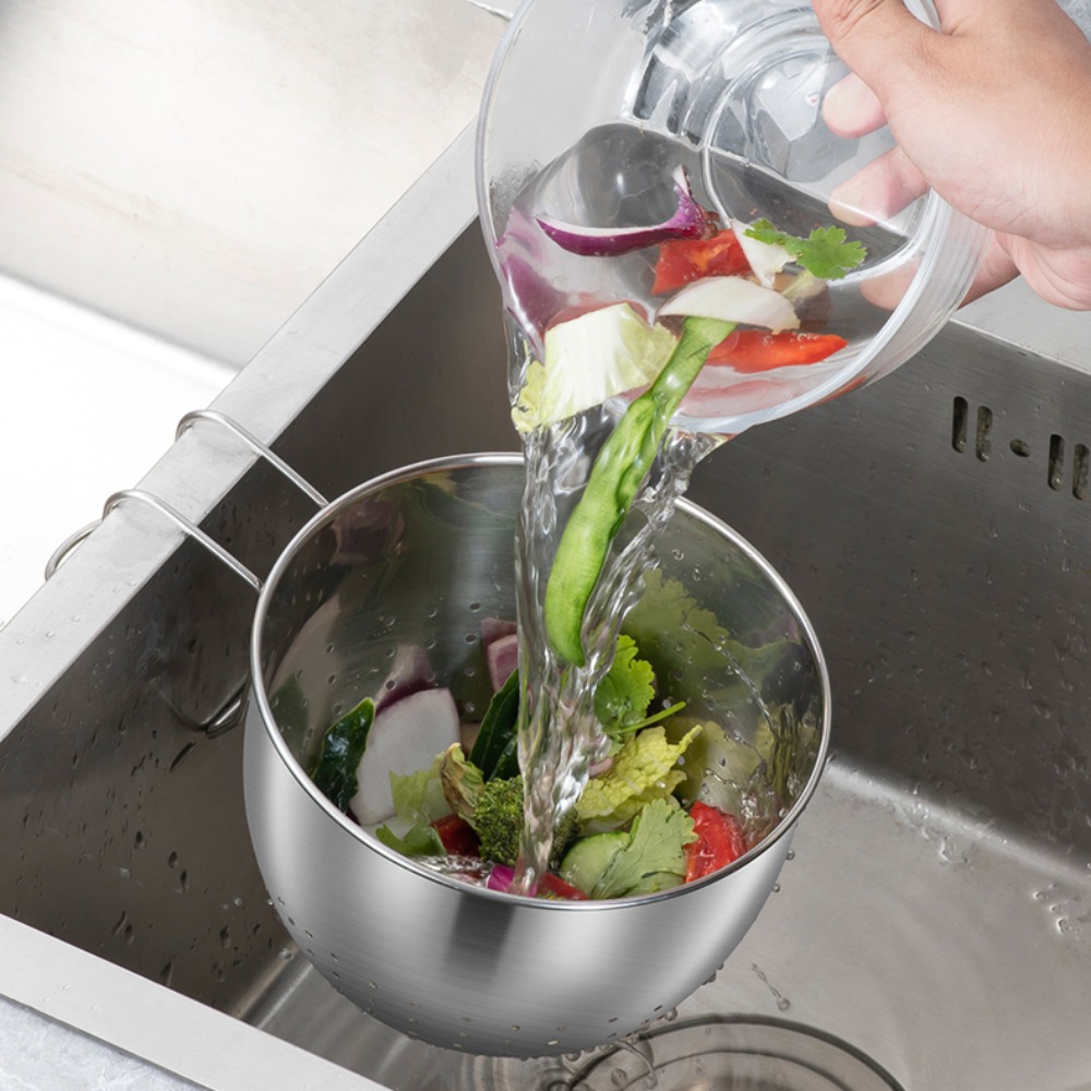キッチンヘルパーシンク排水バスケット多機能吊り下げ式収納乾燥 - Kitchen Helper Gadgets のレビューと価格