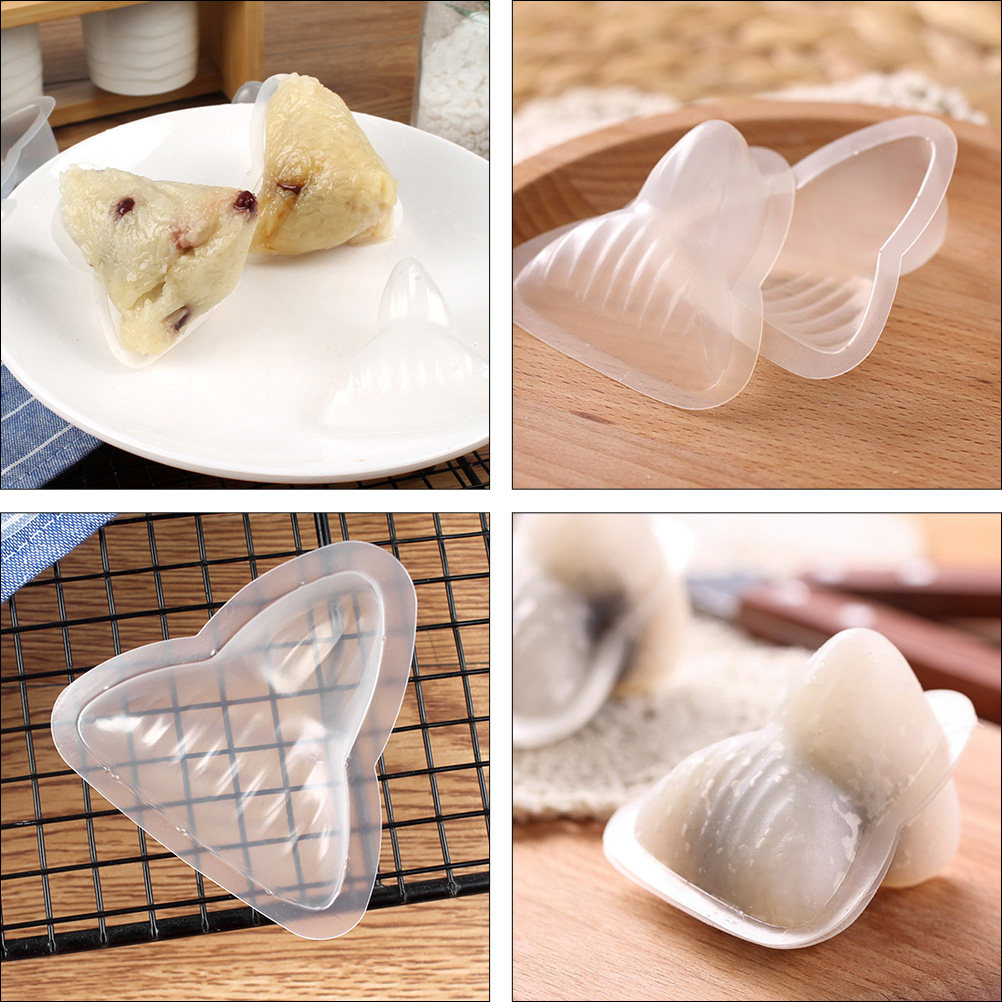 12個入り プラスチック製 三角粽型 お団子型 中華風お粥メ - Kitchen Gadgets Dumpling Maker のレビューと価格
