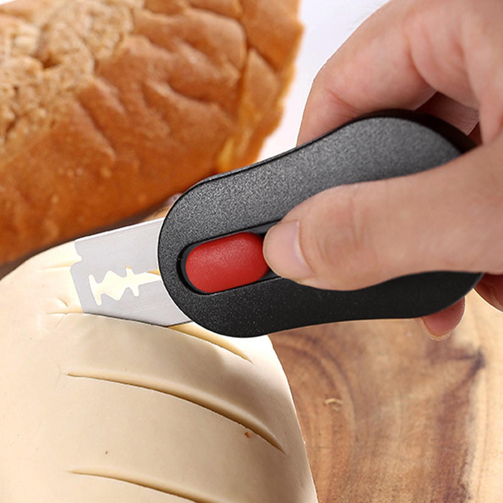パン用スコアリングツール、サワードウ生地カッター、5枚刃付き - Kitchen Gadgets For Men のレビューと価格