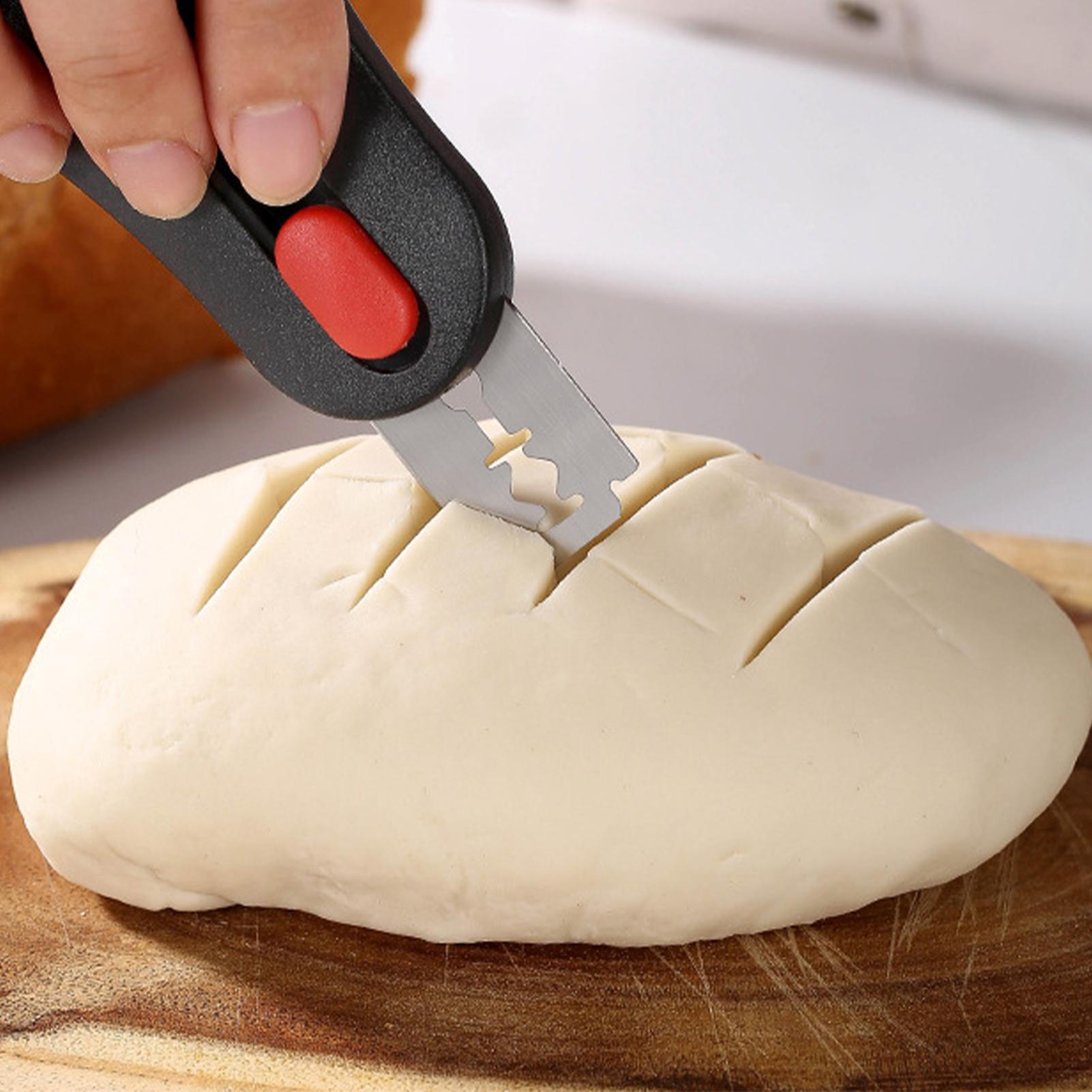 パン用スコアリングツール、サワードウ生地カッター、5枚刃付き - Kitchen Gadgets For Men のレビューと価格